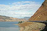 Rocky Mountaineer between Kamloops and Vancouver 