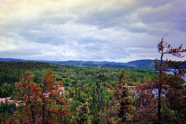 Martin Lake near Uranium City