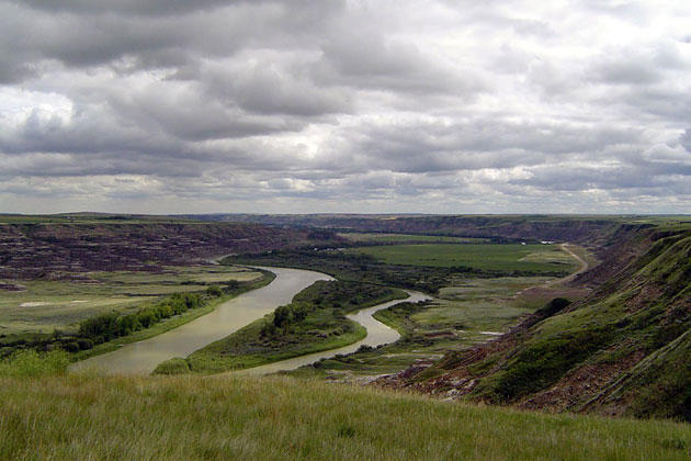 Red Deer River Valley